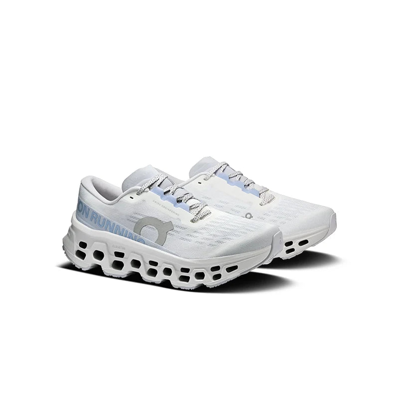 On Cloudmonster 3 White – Running Shoes