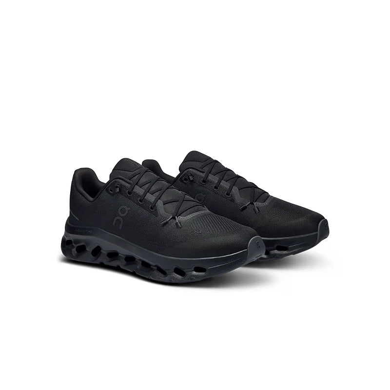 On Cloudtilt Black Ivory | Platform Sneakers - Women's